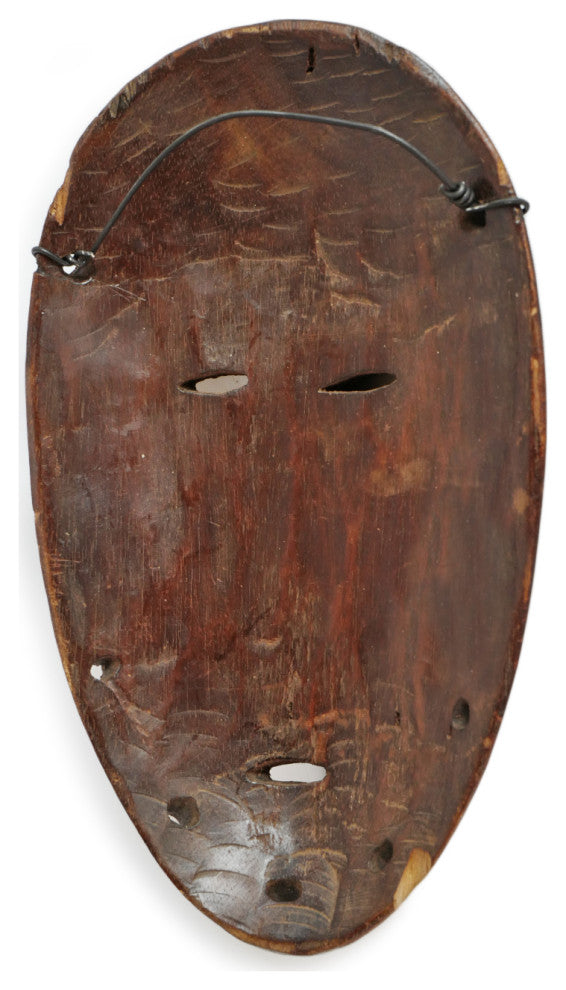 Consigned Vintage Lega Carved Face Mask
