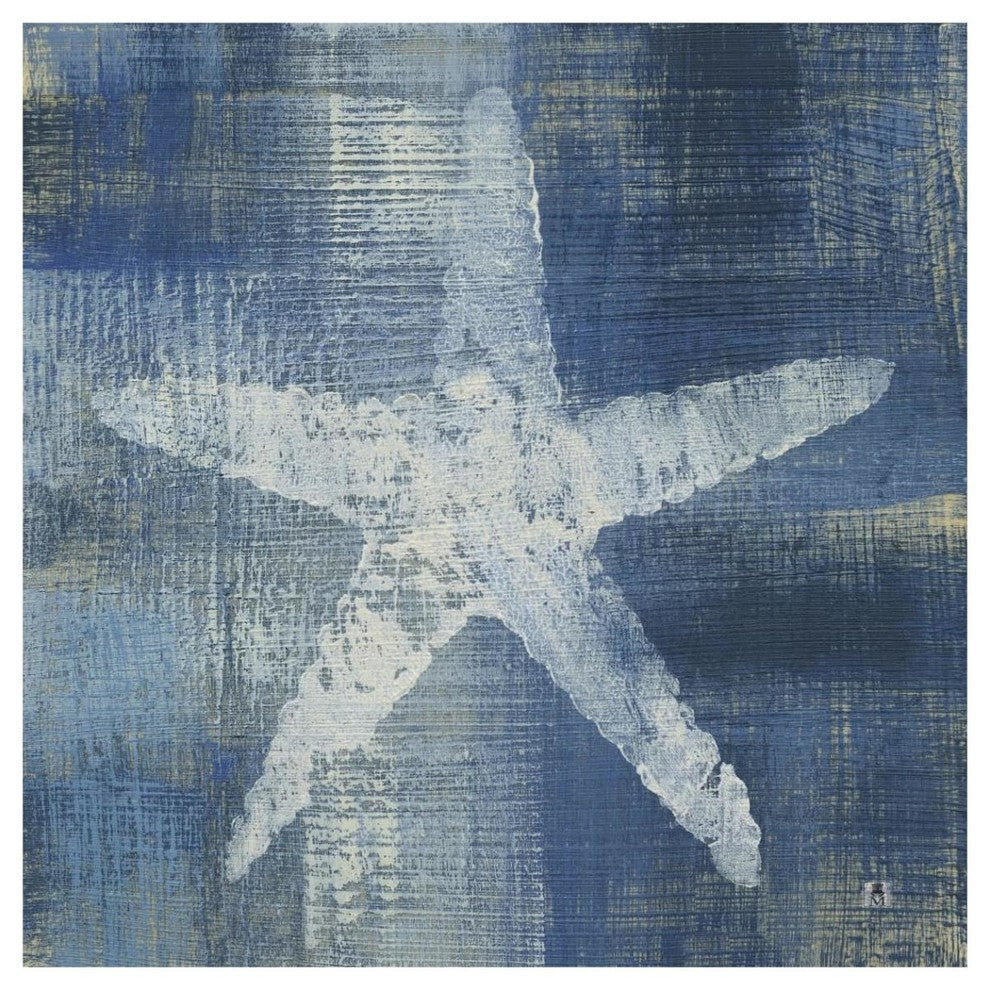 "Batik Seas II" Digital Paper Print by Studio Mousseau, 42"x42"