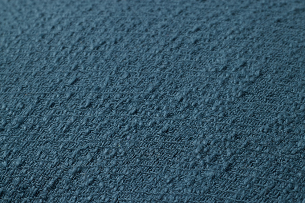 Chris Loves Julia x Loloi Morris Blue 22'' x 22'' Cover With Poly Pillow