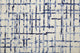 Weave & Wander Carrick Architectural Rug, Ivory/Navy, 9'x12'