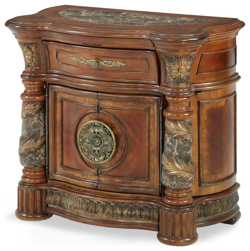 Villa Valencia Cal. King Poster Bedroom Set