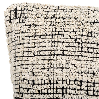 Safavieh Kailo Pillow, Cream/Black
