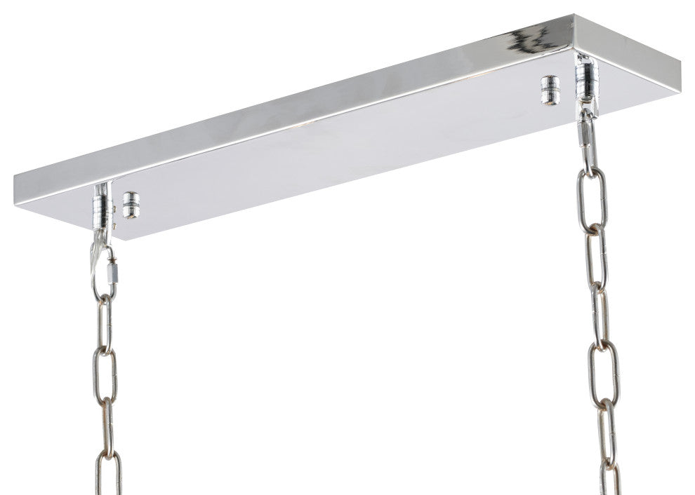 Bethel International OC47C48CH 17-Light Chandelier, Chrome