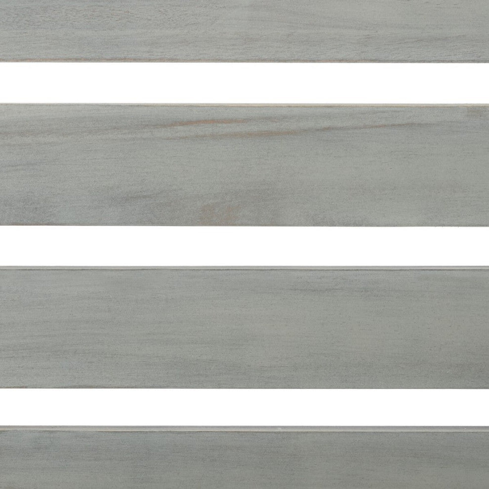 Safavieh Ruben Balcony Bench And Table, Ash Grey