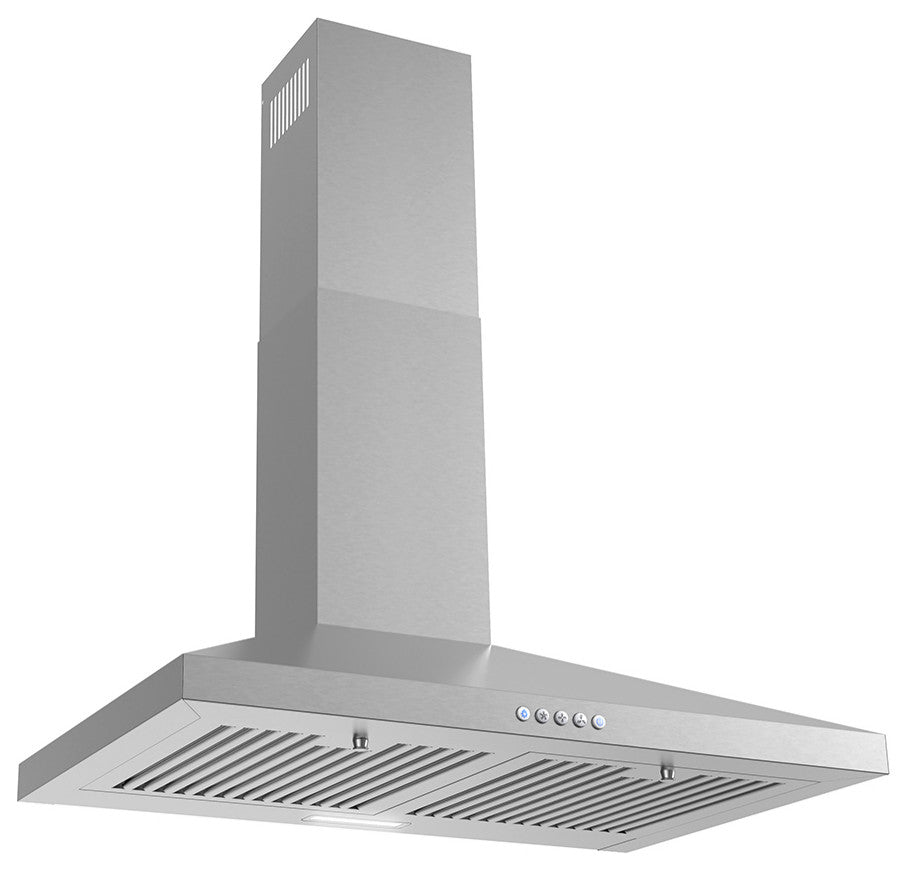 Streamline 30" Goffredo Convertible Wall Mount Range Hood, Stainless Steel