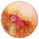 Beautiful Little Flowers In Spring, Floral Round Wall Art, 23"