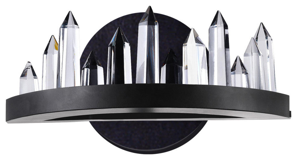 Juliette LED Wall Sconce With Black Finish