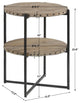 Uttermost Kamau Round Accent Table