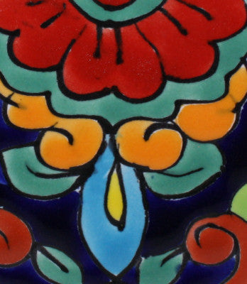 Big Rainbow Talavera Soap Container