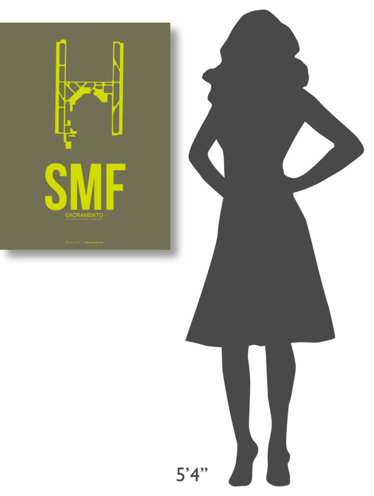 "SMF Sacramento Poster 3" Fine Art Print