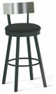 Amisco Lauren Swivel Stool, 34"