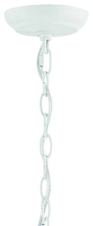 Crystorama Lighting Group 504 Broche 4 Light 16"W Taper Candle - Matte White