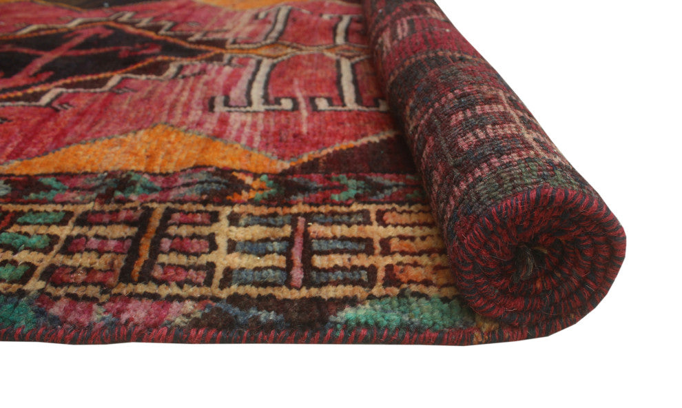 Semi-Antique Dilhan Red Runner