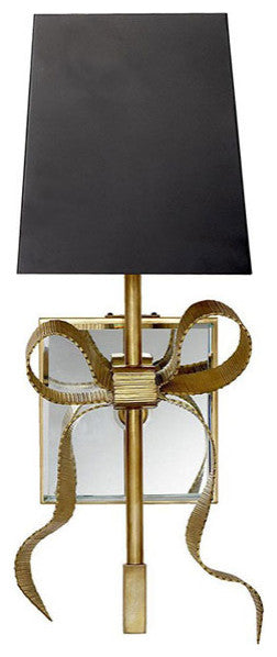 Paterna | Retro LED Copper Wall Light, Black