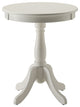 Urban Designs Alanis Wooden Accent Side Table, White