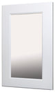 14x24 Fox Hollow Furnishings Mirrored Medicine Cabinet, Shaker White