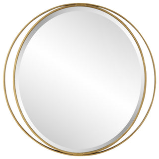 Uttermost - 09991 - Mirror - Rhodes - Antiqued Gold Leaf