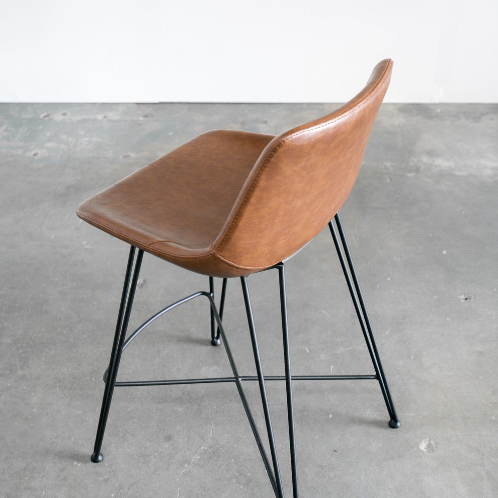 Oda Stool, Brown, Counter Height