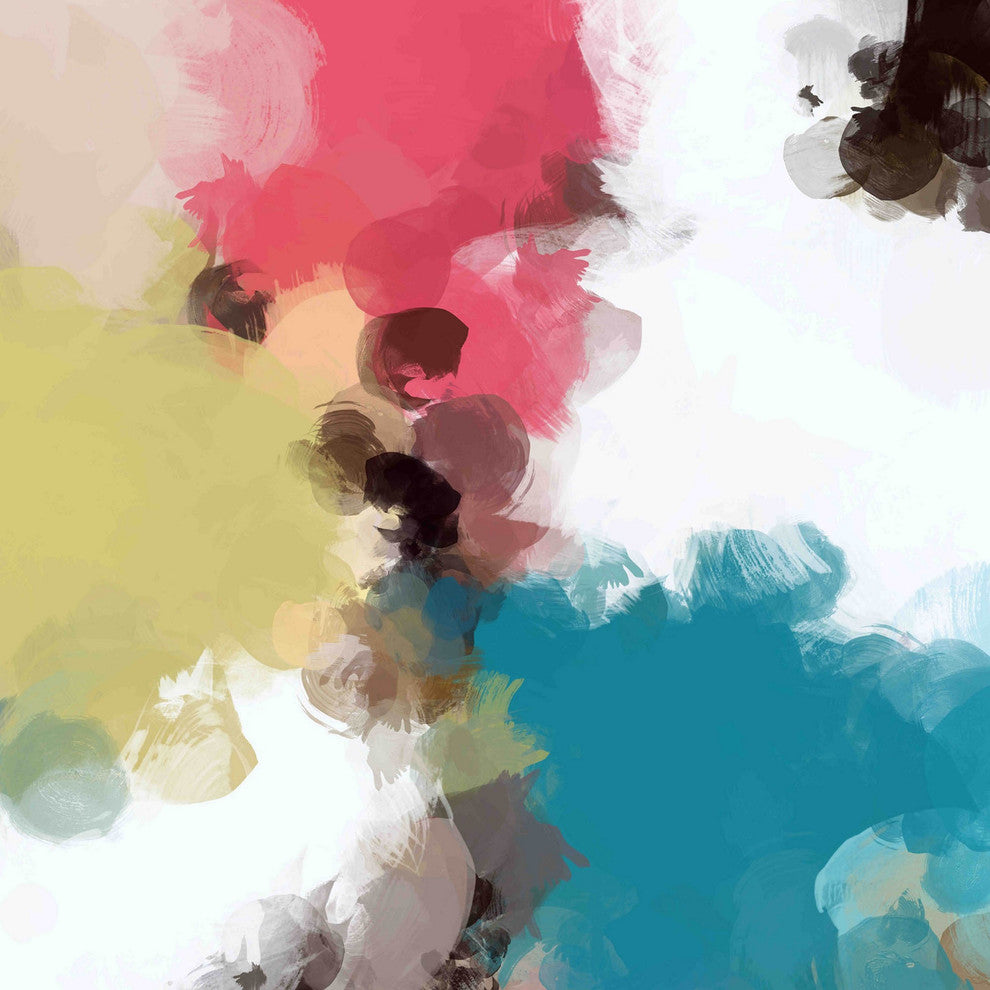 "Abstract Rhythms No 218" Painting Print on Canvas by Irena Orlov