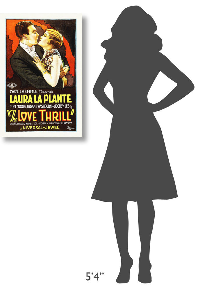 "The Love Thrill" Stretched Canvas Giclee by Hollywood Photo Archive, 20x30"