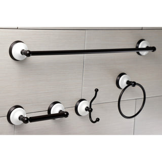 Kingston Brass 4-Piece Bathroom Accessory Set, Oil Rubbed Bronze