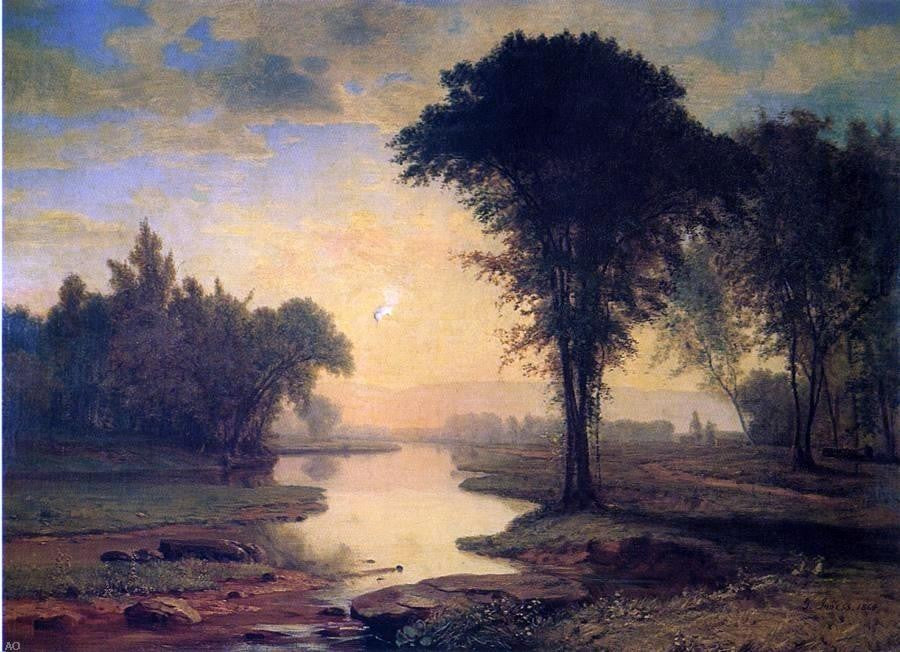 George Inness The Elm Wall Decal