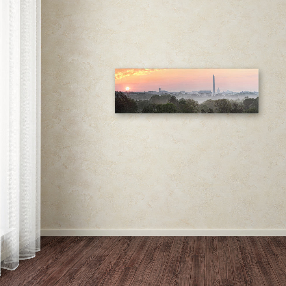 'Morning Fog Over Potomac' Canvas Art by Gregory O'Hanlon