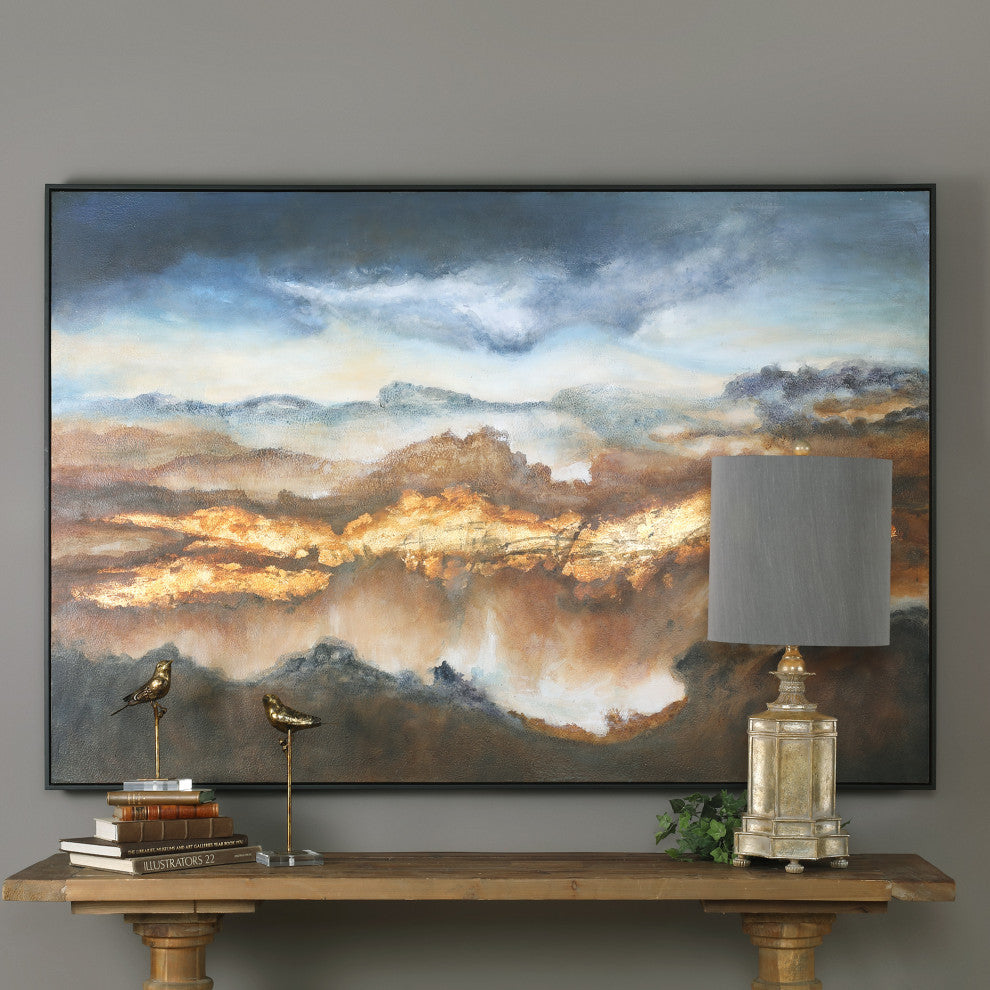 "Valley Of-Light Landscape" Art