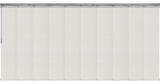 Nikolina 10-Panel Track Extendable Vertical Blinds 120-218"W