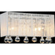Water Drop 3 Light Vanity Light With Chrome Finish