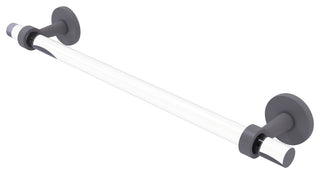 Clearview 24" Towel Bar, Matte Gray