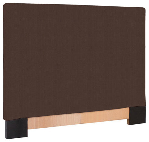 Sterling King Headboard Slipcover, Sterling Chocoalte