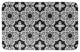 Black Tile 34x21 Bath Mat