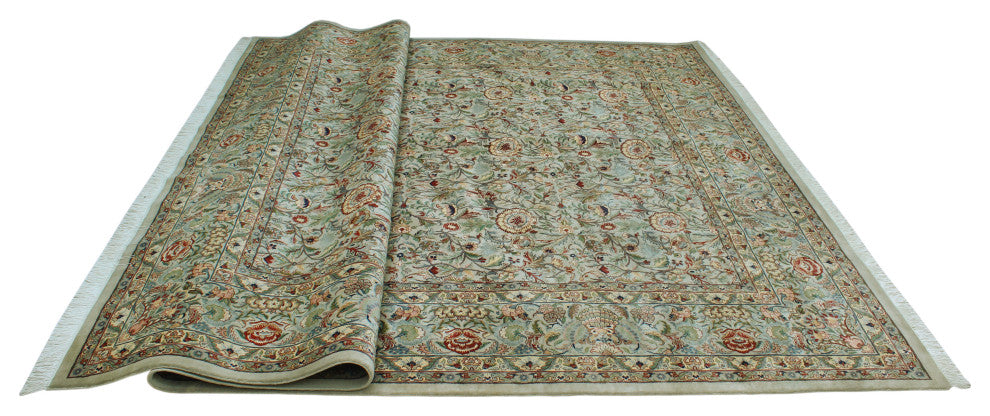 Pak-Persian Dilek Gray/Gold Rug, 9'1x12'3