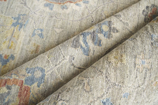 Heirloom Hand-Knotted Wool Beige/Rust Area Rug