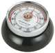 Zassenhaus Black Steel Retro Magnetic Kitchen Timer