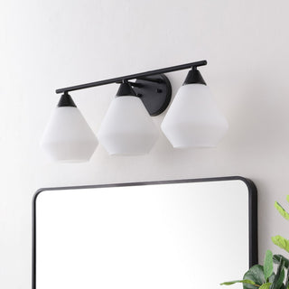Safavieh Amani 3 Lt 23.75" Wall Sconce, Black