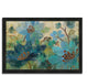 "Peacock Garden" By Silvia Vassileva, Framed Painting Print, Ready To Hang