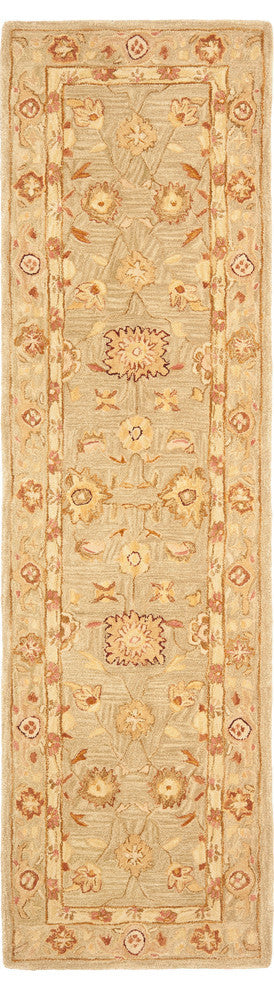 Safavieh Anatolia An556K Rug, Sage/Sage, 2'3"x10'0" Runner