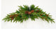 42" Spruce Pine Cone Berry Swag