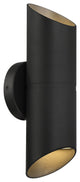 Access Marino 2-Light Bi-Directional Outdoor LED Wall Mount Black
