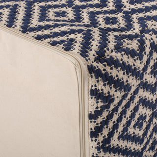 Gardinier Boho Rectangular Bean Bag Ottoman