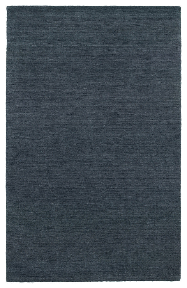 Oriental Weavers Aniston Collection Navy Solid Indoor Area Rug 10'X13'