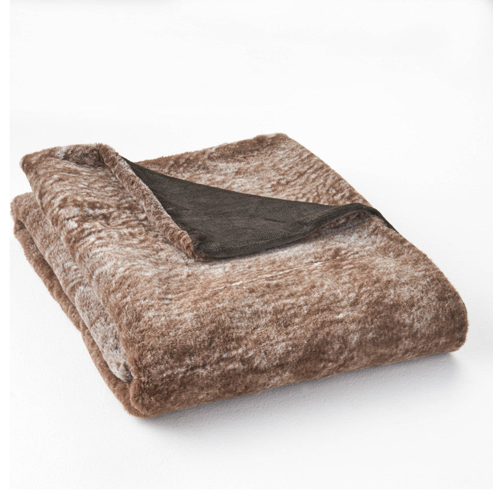 Bunny Faux Fur Throw Blanket