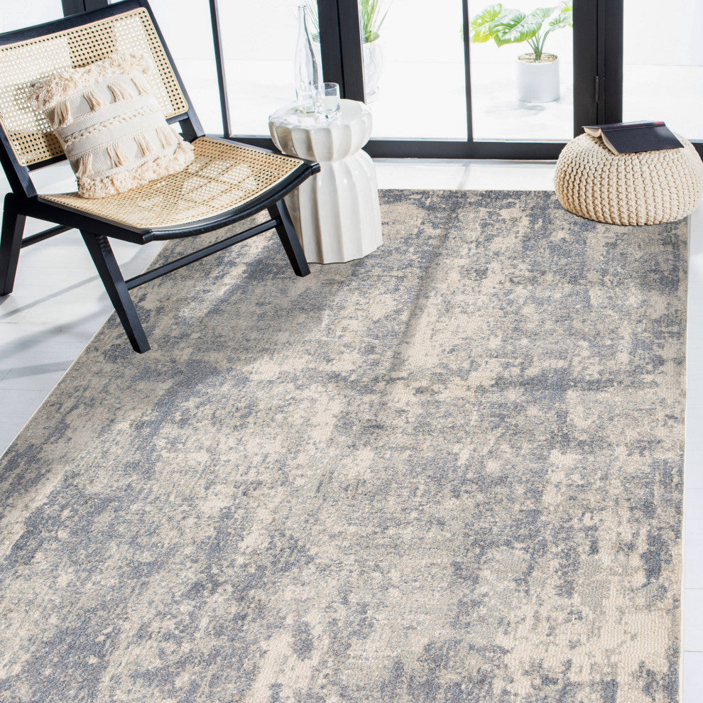 Jordan Cary Area Rug, Gray, 1'10" x 2'11", Abstract