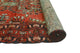 Fine Vintage Distressed Nomble Rust/Charcoal Runner, 3'4x12'9
