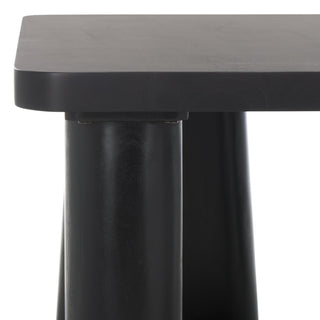 Safavieh Couture Martinelli Wood Coffee Table, Black