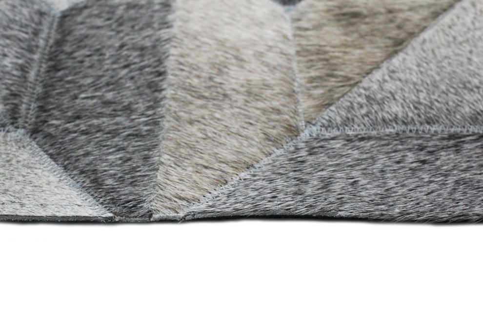 Bashian Nixon Area Rug, Grey, 9"x12"