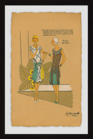 "Chatty Kathies" Framed Painting Print, 20"x30"