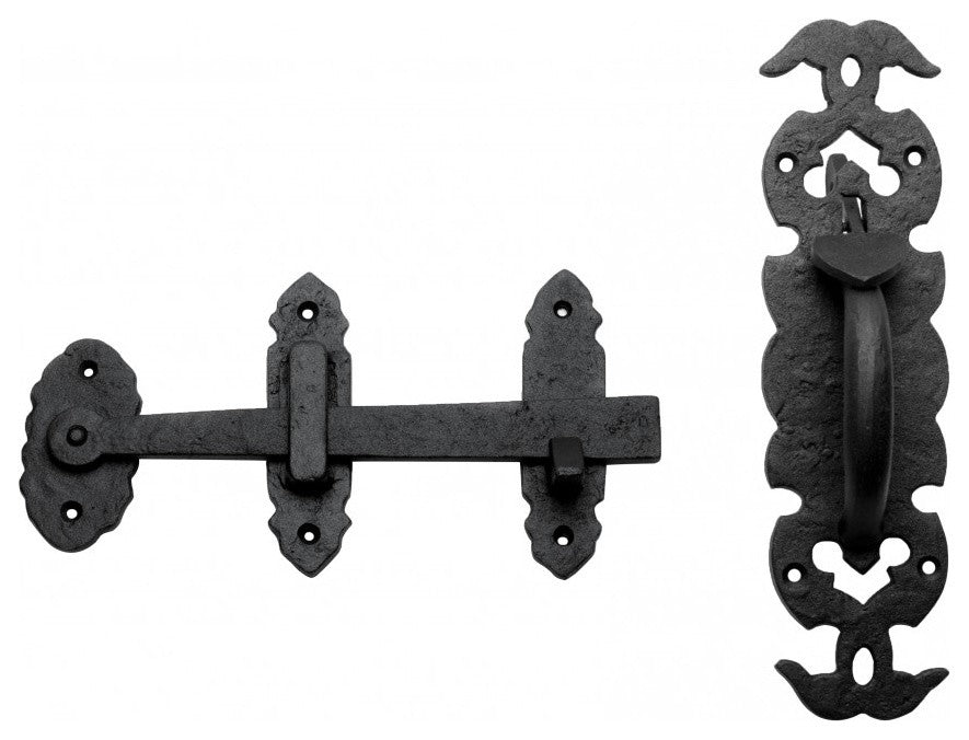 Fence Gate Thumb Latch Lock Rustic Antique Design Light Duty Renovators Supply